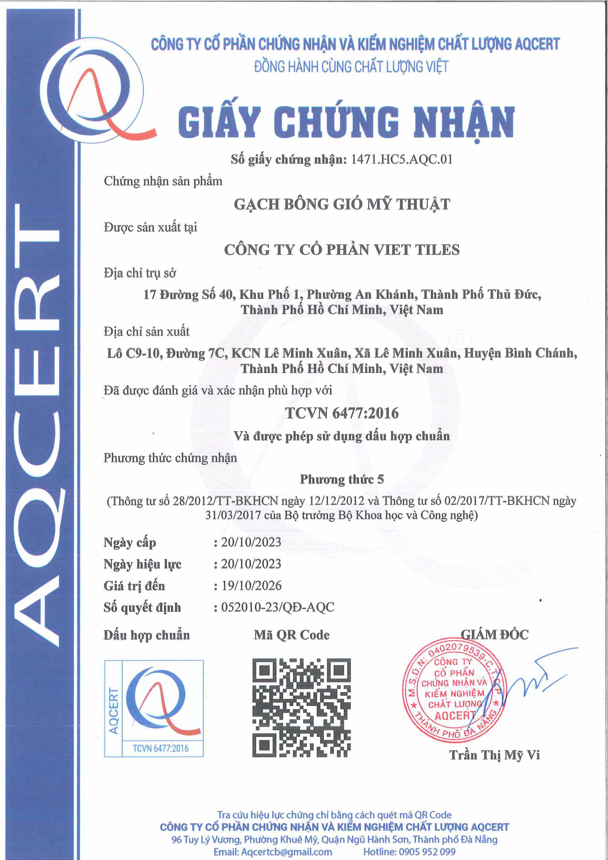 F24.HL.08-CHỨNG NHẬN TCVN 6477-2016-GẠCH BÔNG GIÓ-1471.HC5.AQC.01